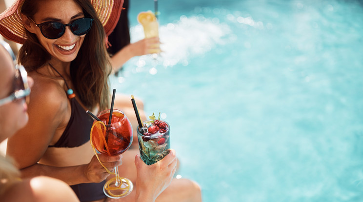 A nagy melegben nagyon oda kell figyelni mit és mennyi alkoholt fogyasztunk Fotó: Shutterstock