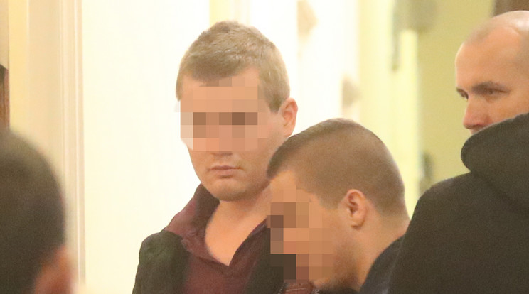 P. László (25) előzetes letartóztatását újabb kilencven nappal hosszabbították meg /Fotó: Weber Zsolt