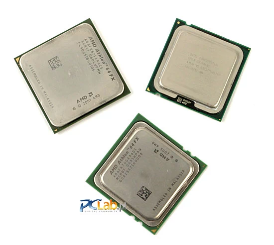 Athlon 64 FX-62, Core 2 Duo E6700 i – pod nimi – Athlon 64 FX-74