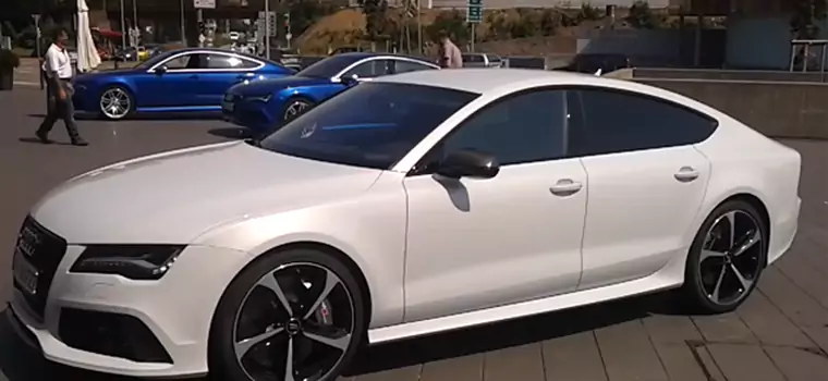 Z terenu o nowym Audi RS7