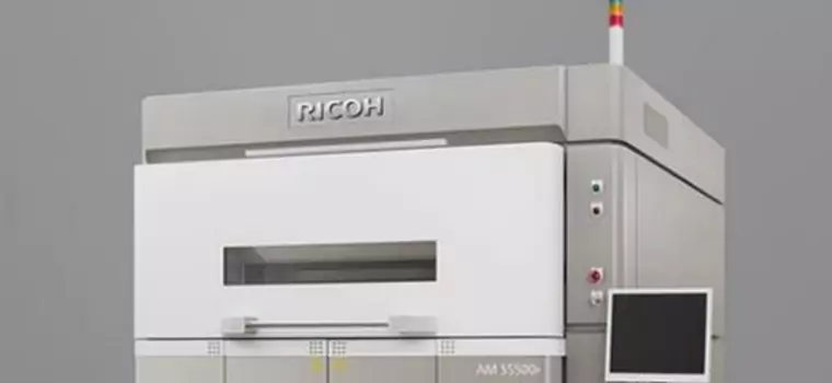 Ricoh ujawnia AM S5500P, nową, wydajną drukarkę 3D