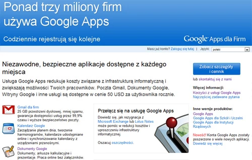 Aplikacje Google Apps mają być wzorem niezawodności