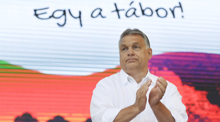 Orbán Viktor: "Igen a demokráciára, nem a liberalizmusra" / Fotó: MTI - Koszticsák Szilárd