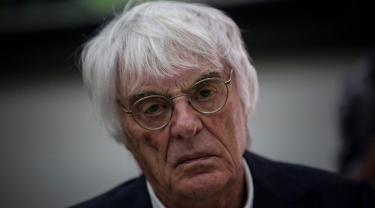 Bernard Ecclestone, az F1 korábbi vezetője is megjelent a rendőrségen a csalási ügy miatt / Fotó: AFP