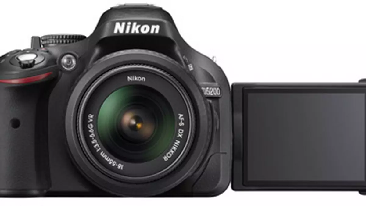 Lustrzanka Nikon D5200 – 24 miliony pikseli i sterowanie przez Wi-Fi