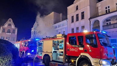 Pożar kamienicy w Tczewie. 25 osób ewakuowanych