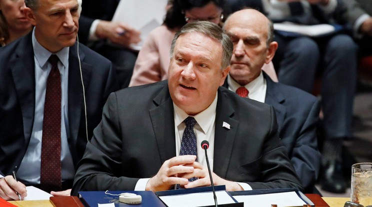 Mike Pompeo utazásáról már egyeztetnek /Fotó: MTI/ Jason Szenes