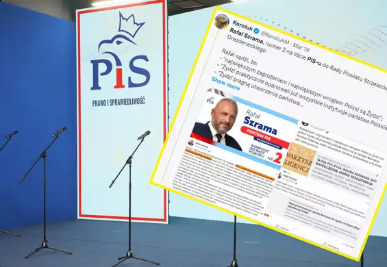 Skandaliczne wpisy na Facebooku kandydata PiS. "Żydzi są wrogiem Polski"