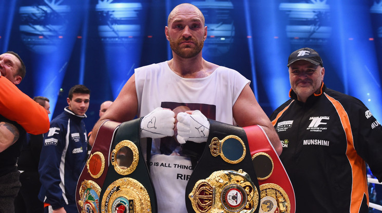 Tyson Fury megszerzte Klicsko öveit/ Fotó: Europress-Getty Images