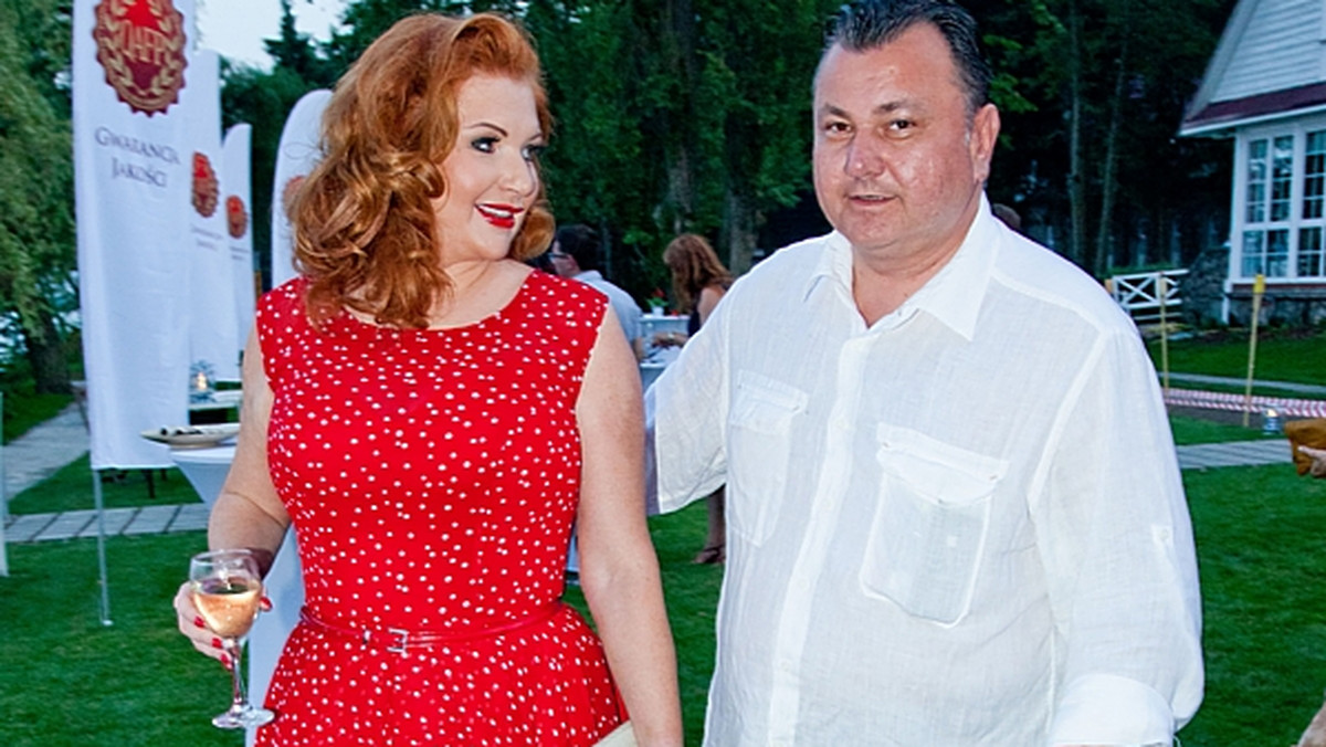 Marta Grycan z mężem Adamem / fot. Agencja BE&W