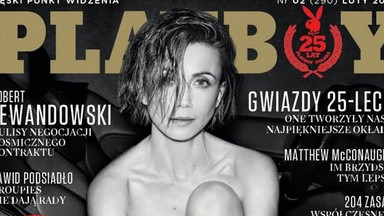 Katarzyna Zielińska nago na okładce "Playboya"