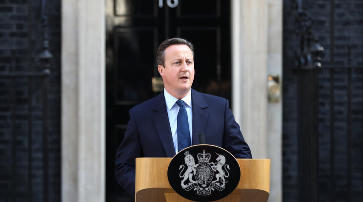 David Cameron bejelentette lemondását /Fotó: Europress-GettyImages