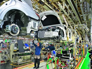 „Szczupłe zarządzanie" przyczyniło się w znacznym stopniu do sukcesu Toyoty.