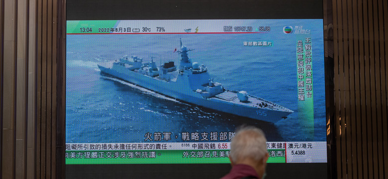 Chińskie okręty i samoloty w przestrzeni Tajwanu. Znowu przekroczyły linię