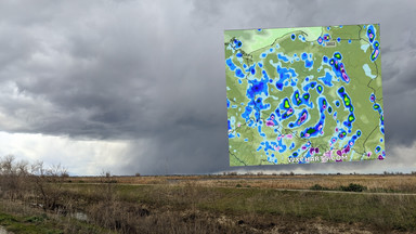 Poniedziałek z niespokojną pogodą. Możliwe burze z silnym wiatrem