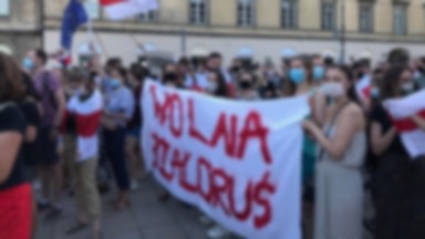 "Nie mam kontaktu z matką, a wiem, że protestowała". Białorusini mieszkający w Polsce martwią się o swój kraj