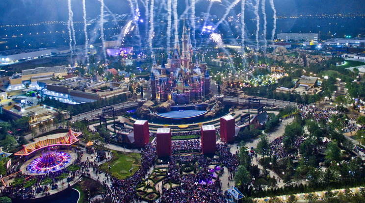 A Shanghai Disney Resortot
2009-ben kezdték el tervezni
/Fotó: Northfoto
