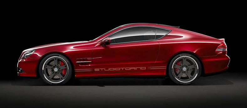 Studiotorino Coupetorino: nietypowy Mercedes-Benz SL z nadwoziem coupe