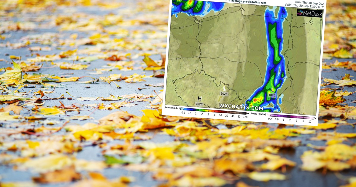 Prognoza pogody na czwartek 30 września Załamanie pogody Wiadomości