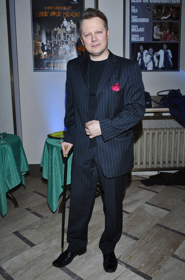 Piotr Szwedes na premierze "Skazanych na Shawshank"