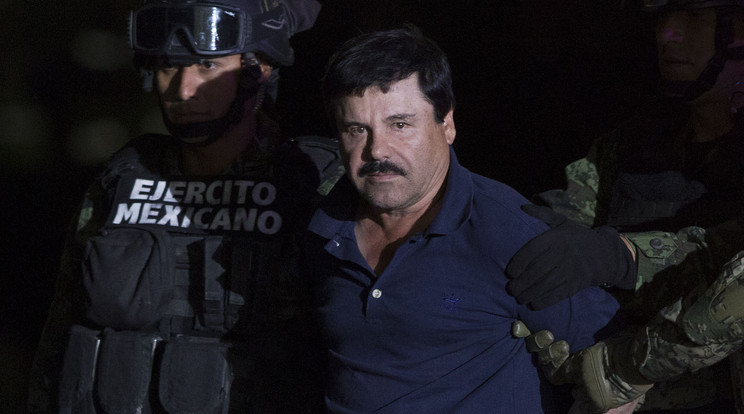 El Chapo elfogása két hónappal ezelőtt /Fotó: Northfoto