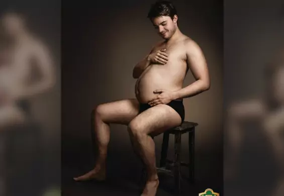 Czy ci mężczyźni są w ciąży? Nie, to kampania niemieckiego piwa, która rozbroiła internautów