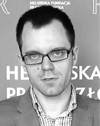 Piotr Kubaszewski prawnik z Helsińskiej Fundacji Praw Człowieka
