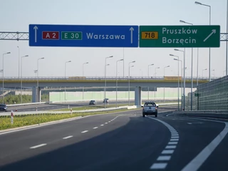 WARSZAWA AUTOSTRADA A2 NOWY ODCINEK D OTWARTY