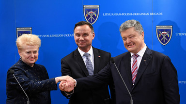 Spotkanie prezydentów Polski, Litwy i Ukrainy. "Jesteśmy silni, kiedy jest między nami przyjaźń"