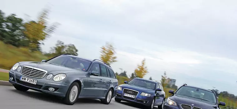 Audi A6, BMW 5 i Mercedes E – kupujemy prestiżowe kombi z dieslem