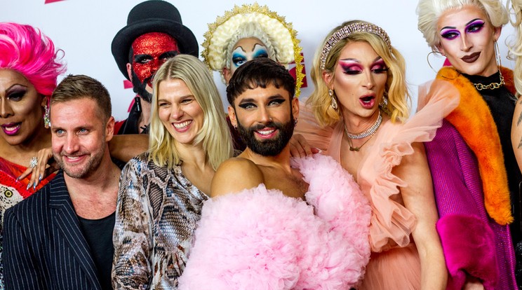 Conchita Wurst a QUEEN OF DRAGS Show premierjén