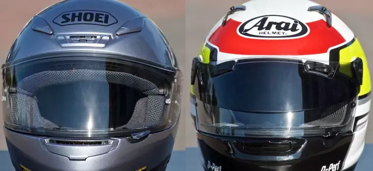 Shoei NXR vs. Arai Quantum ST PRO - porównanie kasków premium