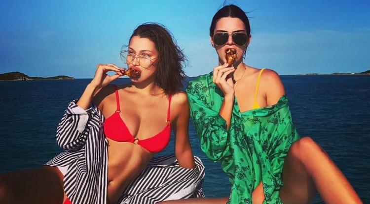 Bella Hadid és Kylie Jenner