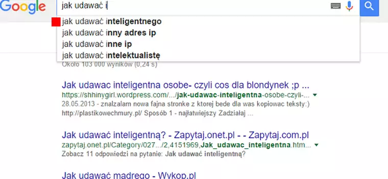 15 najdziwniejszych podpowiedzi polskiego Google