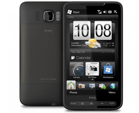 Legendarny, wprowadzony w listopadzie 2009 roku, HTC HD2 z pierwszym 1-gigahercowym smartfonowym procesorem, Snapdragonem QSD8250