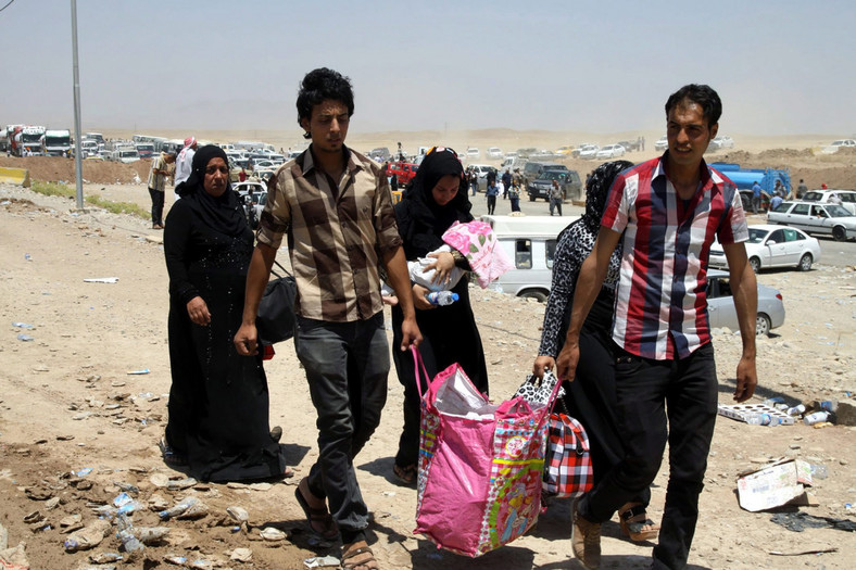 Czy Irak się rozpadnie? EPA/KAMAL AKRAYI/PAP