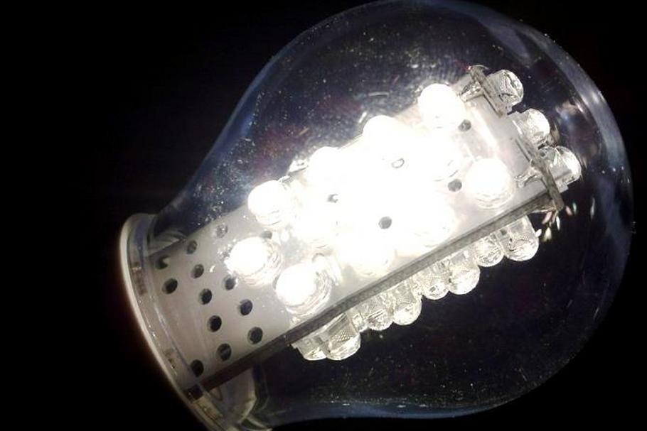 kalleboo flickr żarówka led oświetlenie lampa LED