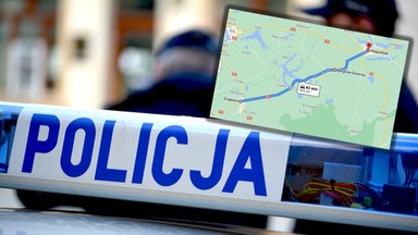 Śmiertelny wypadek na Podlasiu. Zablokowana DK61 na odcinku Augustów-Grajewo