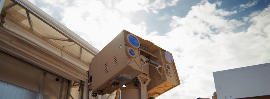 Amerykańskie działo laserowe do strącania dronów firmy Blue Halo