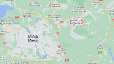 Eksplozje na torach kolejowych w pobliżu Mińska