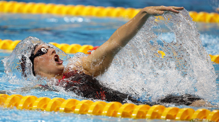 A rövid pályás Eb-n nyolc
számban indul Hosszú Katinka, a 400 m vegyest
rögtön megnyerte /Fo­tó: Getty Images