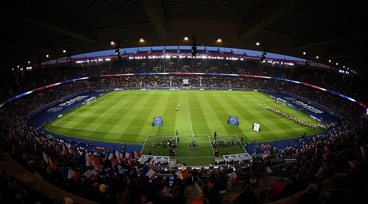A PSG hazai bajnoki mérkőzéseit általában 50 ezer ember tekinti meg a helyszínen /Fotó: AFP