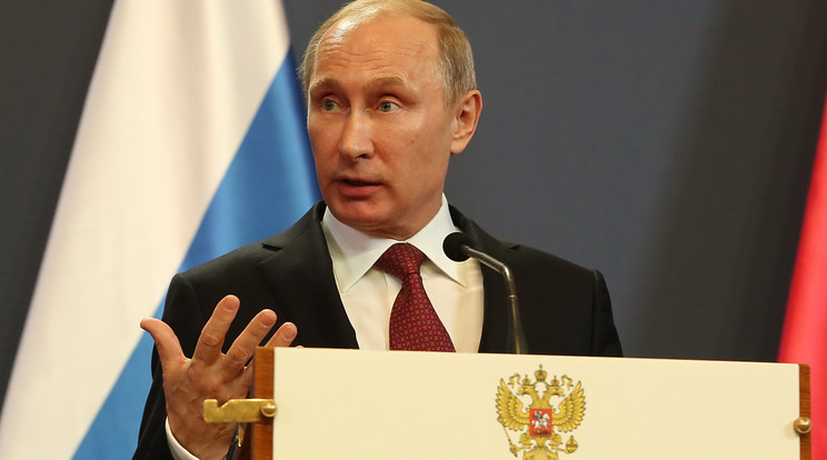 Nem finomkodik Vlagyimir Putyin orosz elnök / Fotó: Fuszek Gábor