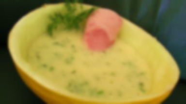 Zupa melonowo-koperkowa z serem...