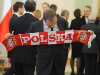 polska tusk premier polska szalik