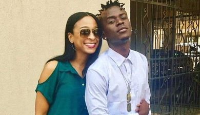 File image of Rev Lucy Natasha with Mike Sonko