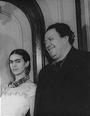 Frida Kahlo i Diego Rivera razem w 1932 roku. fot. Wikimedia Commons.