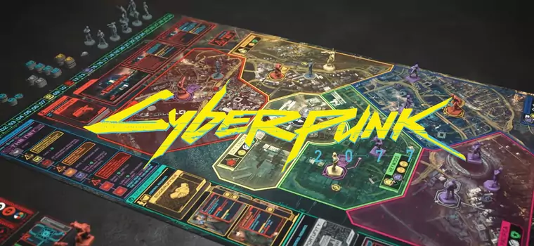 Cyberpunk 2077: Gangs of Night City oficjalnie. 500 zł za planszówkę od CD Projekt RED