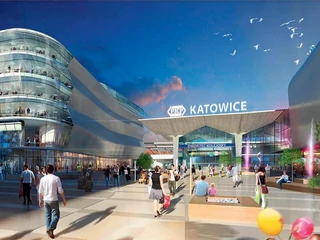 Wizualizacja PKP Katowice
