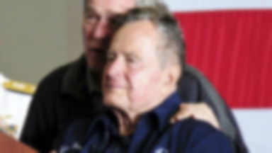 Były prezydent George H. W. Bush w szpitalu